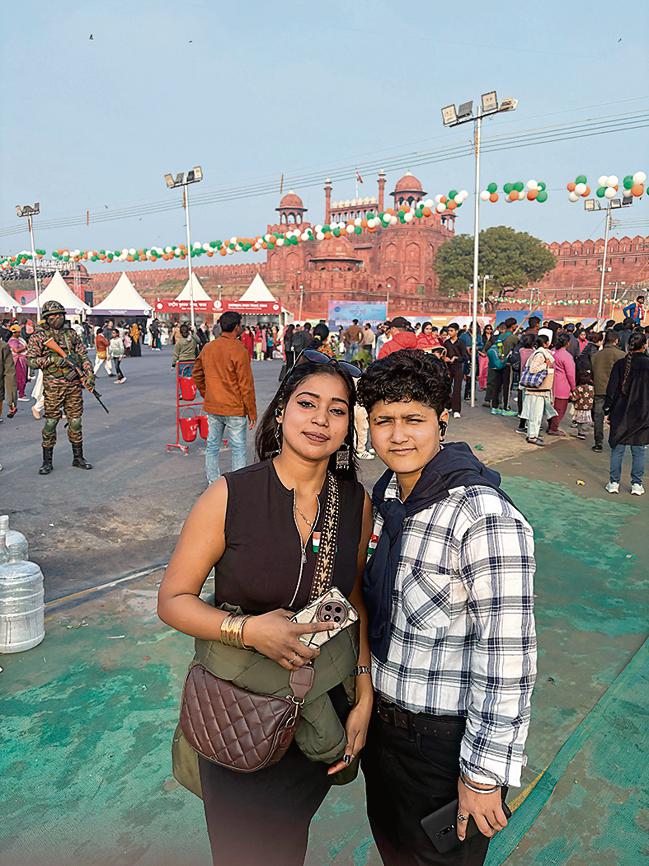 Kavita Maurya, a Delhi-based nurse, was excited to see the tableau from her hometown, Bihar. Kavita Maurya, a Delhi-based nurse, was excited to see the tableau from her hometown, Bihar.