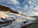 Light to moderate rain and snowfall were recorded in the higher reaches of Uttarakhand. (PTI)
