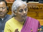 Finance Minister Nirmala Sitharaman presenting the 'Union Budget 2026-27' in the Lok Sabha, in New Delhi, Sunday, Feb. 1, 2026. (Sansad TV via PTI Photo)
