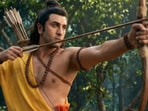 Ranbir Kapoor's AI image as Lord Rama.