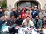 The I-T department did not issue any statement if any recovery was made, but Arora himself called a press conference to claim that the raid did not reveal any incongruity in his family’s accounts. (HT)