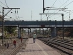 The overbridge will commence near Mahavir Mandir at Bagriyan Chowk and connect to the Dhuri Bypass. (HT file photo/for representation only)