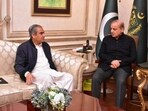 Mohsin Naqvi met Pakistan Prime Minister Shahbaz Sharif on Sunday. 