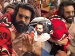 ఆసుపత్రి వద్ద రామ్ చరణ్