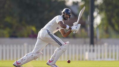 Devdutt Padikkal smashed a 85-ball 120* to help Karnataka qualify for the Ranji quarter-finals. (PTI) Devdutt Padikkal smashed a 85-ball 120* to help Karnataka qualify for the Ranji quarter-finals. (PTI)