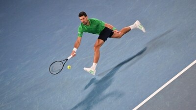 Novak Djokovic bounced back to drag the fourth set to the tie-breaker. (AFP) Novak Djokovic bounced back to drag the fourth set to the tie-breaker. (AFP)