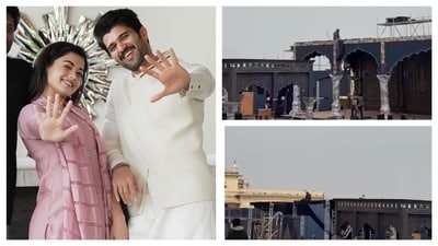 రేపే రష్మిక మందన్నా విజయ్ దేవరకొండ పెళ్లి? వైరల్ అవుతోన్న ఇద్దరు అమ్మాయిల వీడియో- ఉదయ్పూర్ సిటీ ప్యాలెస్లో డెకరేషన్స్ రేపే రష్మిక మందన్నా విజయ్ దేవరకొండ పెళ్లి? వైరల్ అవుతోన్న ఇద్దరు అమ్మాయిల వీడియో- ఉదయ్పూర్ సిటీ ప్యాలెస్లో డెకరేషన్స్