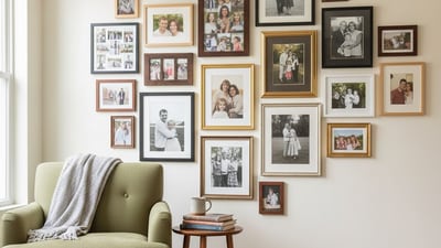 Know the correct placement for pictures on walls so that your interiors don't look overcrowded. (PIcture credit: Gemini AI) Know the correct placement for pictures on walls so that your interiors don't look overcrowded. (PIcture credit: Gemini AI)