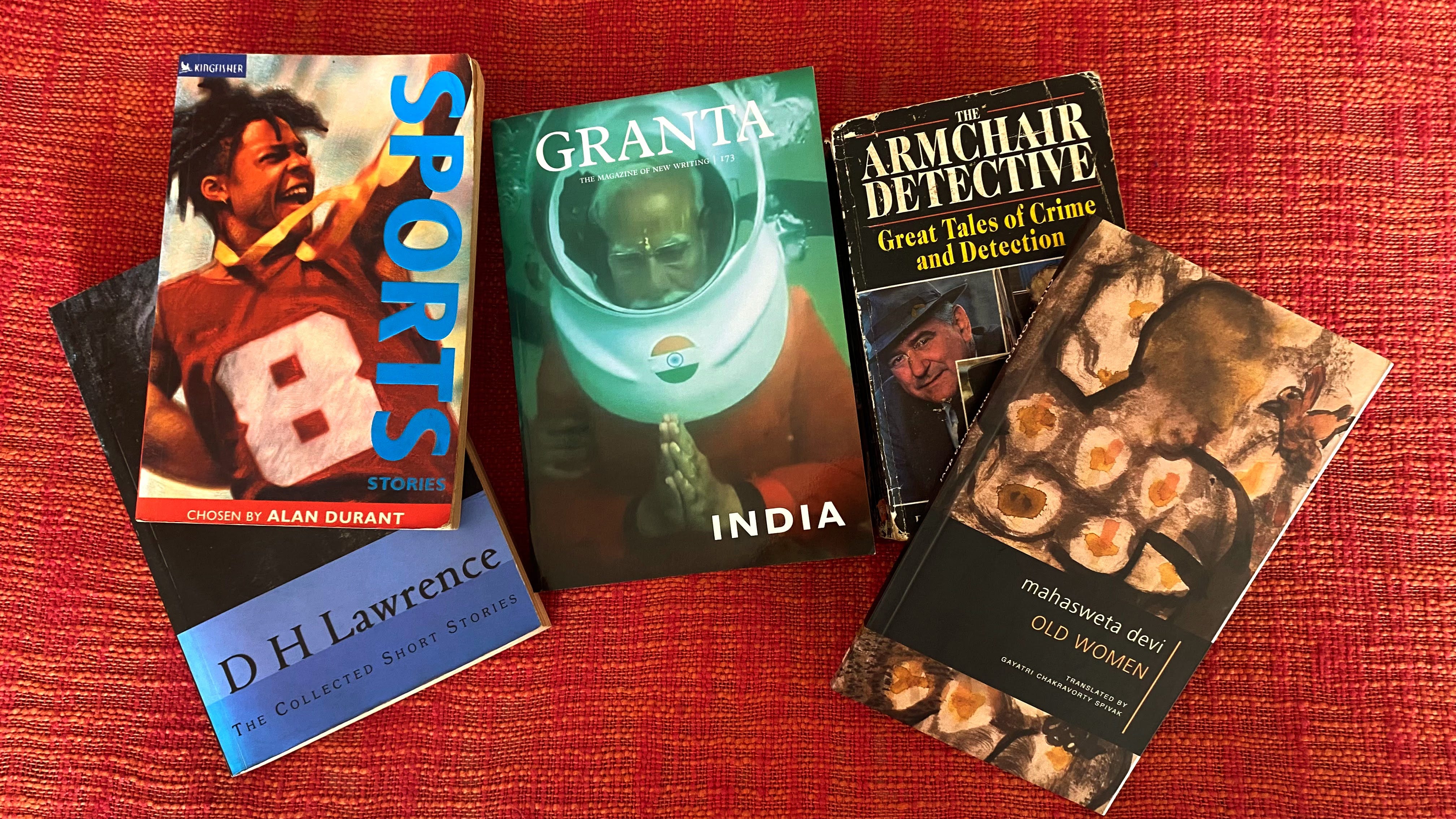 A collection of books on short stories. A collection of books on short stories.