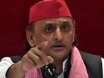 Samajwadi Party national president Akhilesh Yadav. (HT file)