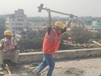 The Supreme Court (SC) on Monday stayed the Jharkhand high court’s (HC) January 14 directive ordering the demolition of deviated parts of 24 buildings in Jamshedpur, granting immediate relief to three building owners. (HT Photo)