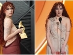 Chapelle Roan wore two looks at the 2026 Grammy Awards. (Reuters)
