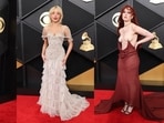Heidi Klum, Sabrina Carpenter and Chappell Roan at the red carpet of the 68th Grammys.