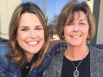 Nancy Guthrie (R) and Savannah Guthrie