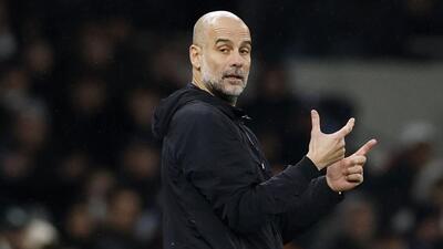 Manchester City manager Pep Guardiola. (Action Images via Reuters)
