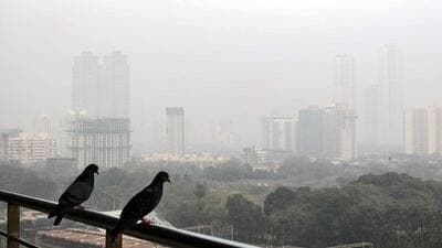 Mumbai, India. Feb 02, 2026 – Mumbai continued to experience poor air quality, with several areas, including Sion, Chembur, Wadala, and Sewree, reporting severe pollution levels. Mumbai, India. Feb 02, 2026.(Photo by Raju Shinde/HT Photo) (Raju Shinde)