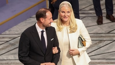 Norway's Crown Prince Haakon and Crown Princess Mette-Marit got married in 2001. (REUTERS)