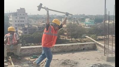 The Supreme Court (SC) on Monday stayed the Jharkhand high court’s (HC) January 14 directive ordering the demolition of deviated parts of 24 buildings in Jamshedpur, granting immediate relief to three building owners. (HT Photo) The Supreme Court (SC) on Monday stayed the Jharkhand high court’s (HC) January 14 directive ordering the demolition of deviated parts of 24 buildings in Jamshedpur, granting immediate relief to three building owners. (HT Photo)
