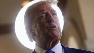 U.S. President Donald Trump appeared on Dan Bongino's show where he spoke about 'nationalizing' elections. (REUTERS)