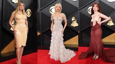Heidi Klum, Sabrina Carpenter and Chappell Roan at the red carpet of the 68th Grammys. Heidi Klum, Sabrina Carpenter and Chappell Roan at the red carpet of the 68th Grammys.