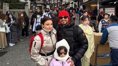Soha Ali Khan, Kunal Kemmu and Inaaya visited Japan recently. Soha Ali Khan, Kunal Kemmu and Inaaya visited Japan recently.