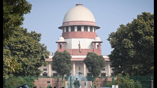 A bench comprising Chief Justice of India Surya Kant and Justice Joymalya Bagchi described the issue as “important” and said it was in agreement, in principle, with the concern that caste enumeration cannot rest merely on unverified self-declarations (HT Photo)