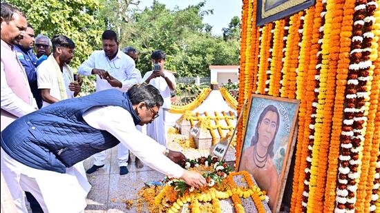 Jharkhand chief minister (CM) Hemant Soren on Monday attacked the BJP. (HT Photo)