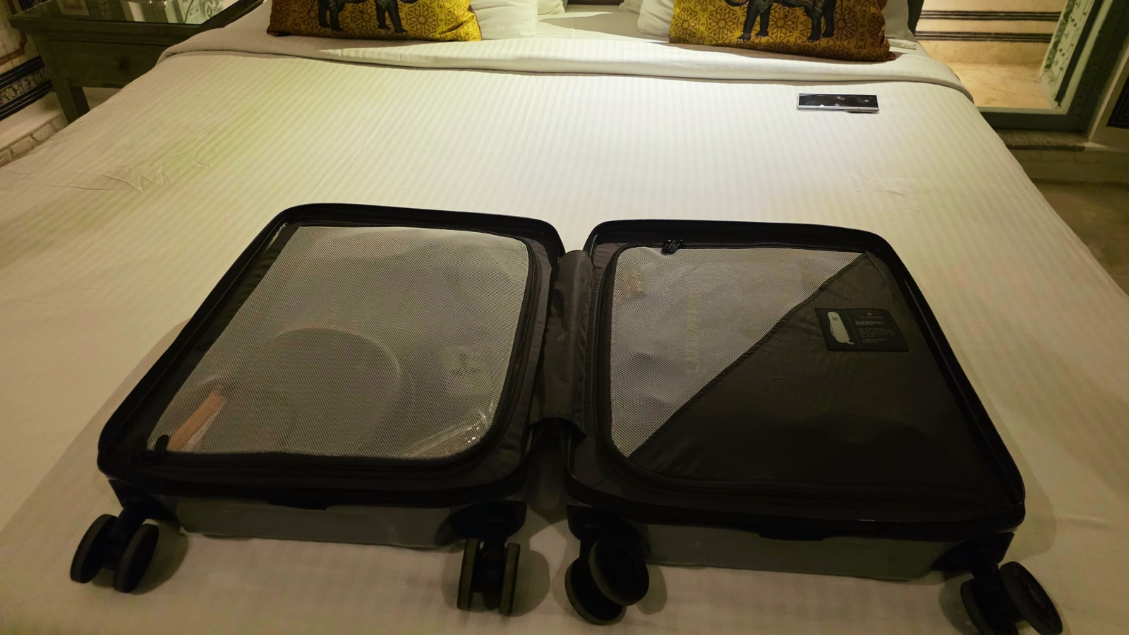 Victorinox, Airox Global Hardside Cabin Luggage all packed and ready (Hindustan Times) Victorinox, Airox Global Hardside Cabin Luggage all packed and ready (Hindustan Times)