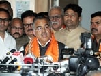 File photo of BJP national general secretary Tarun Chugh.