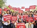 Mumbai, India - Feb. 2, 2026: Students, educators and citizens gather for a peaceful protest appealing for the return of the historic Wilson College Gymkhana, established in 1910, highlighting the fight for student rights, public educational spaces, sports and transparency in governance, Azad Maidan, in Mumbai, India, on Monday, February 2, 2026. (Photo by Anshuman Poyrekar/Hindustan Times) (Anshuman Poyrekar/HT Photo) Mumbai, India - Feb. 2, 2026: Students, educators and citizens gather for a peaceful protest appealing for the return of the historic Wilson College Gymkhana, established in 1910, highlighting the fight for student rights, public educational spaces, sports and transparency in governance, Azad Maidan, in Mumbai, India, on Monday, February 2, 2026. (Photo by Anshuman Poyrekar/Hindustan Times) (Anshuman Poyrekar/HT Photo)