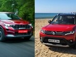 Five popular compact SUVs in India compared purely on specifications.