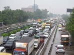 While total crashes fell in 2025, fatalities rose on Dwarka Expressway and Sohna elevated road, highlighting uneven safety outcomes. (HT Archive)