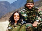 Celina Jaitly with brother Major (Retd.) Vikrant Kumar Jaitly