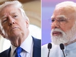 US President Donald Trump and Prime Minister Narendra Modi. United States announced the India-US trade deal that lowers tariffs to 18%.