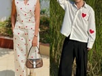 Heart-themed fashion for women and men for Valentine’s Day(Pinterest)