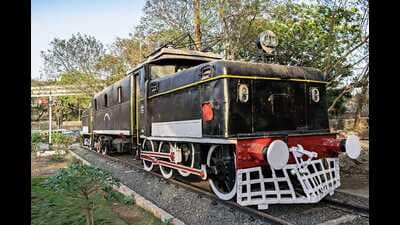 Among the artefacts lying around, ‘Sir Leslie Wilson’ - an EF/1 class electric locomotive built by Swiss Locomotive Works, Winterthur, with electrical equipment supplied by Metropolitan Vickers – is the most representative of an era gone by. (HT) Among the artefacts lying around, ‘Sir Leslie Wilson’ - an EF/1 class electric locomotive built by Swiss Locomotive Works, Winterthur, with electrical equipment supplied by Metropolitan Vickers – is the most representative of an era gone by. (HT)