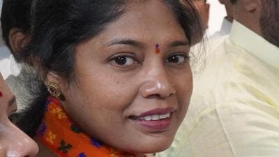 BJP picks Manjusha Nagpure as the next mayor of Pune as she is an educated leader with long-standing ideological roots in Sangh Parivar. (MAHENDRA KOLHE/HT) BJP picks Manjusha Nagpure as the next mayor of Pune as she is an educated leader with long-standing ideological roots in Sangh Parivar. (MAHENDRA KOLHE/HT)