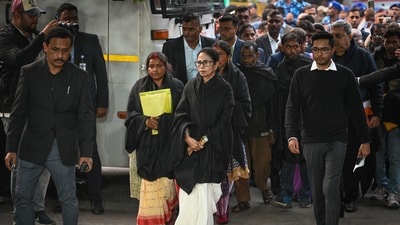 দিল্লিতে মুখ্যমন্ত্রী মমতা বন্দ্যোপাধ্যায়। (ছবি সৌজন্যে সঞ্চিত খান্না/হিন্দুস্তান টাইমস) দিল্লিতে মুখ্যমন্ত্রী মমতা বন্দ্যোপাধ্যায়। (ছবি সৌজন্যে সঞ্চিত খান্না/হিন্দুস্তান টাইমস)