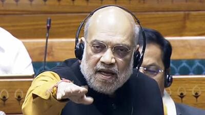 Union home minister Amit Shah has set a deadline of March 31, 2026, to completely wipe out LWE from the country. (Sansad TV)