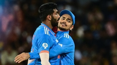 Jasprit Bumrah and Ishan Kishan (AFP) Jasprit Bumrah and Ishan Kishan (AFP)