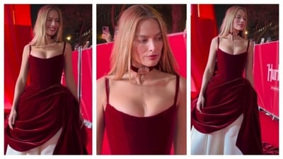 Margot Robbie stuns in a romantic dress for Wuthering Heights press tour. (Picture credit: Instagram/@vanityfairfrance) Margot Robbie stuns in a romantic dress for Wuthering Heights press tour. (Picture credit: Instagram/@vanityfairfrance)