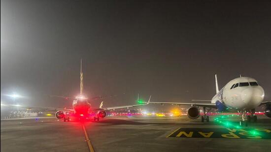 Air India, Indigo plane wingtips collide at Mumbai Airport, passengers safe