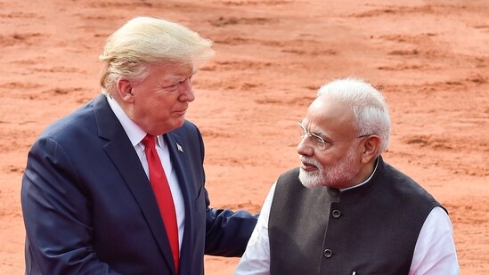 India and the US agreed to a trade deal under which Washington will reduce the reciprocal tariff on Indian goods to 18 per cent from the current 25 per cent, US President Donald Trump said after a phone conversation with Prime Minister Narendra Modi on Monday, (PTI File)