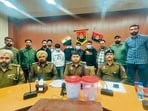 A fresh case has been registered against them under Sections 21 and 25 of the NDPS Act at the Sadar Raikot police station. (HT Photo) A fresh case has been registered against them under Sections 21 and 25 of the NDPS Act at the Sadar Raikot police station. (HT Photo)