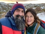 Annie Guthrie and Tommaso Cioni are seen together in a social media photograph.