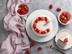 No-Bake Zero Sugar Strawberry Cheesecake