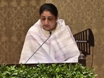 Sunetra Pawar took oath as the deputy chief ,minister on Saturday. (HT Photo)