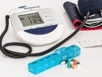 The ideal blood pressure is 120 over 80.