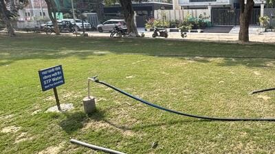 The decision was taken amid the growing concerns over the improper disposal of wastewater at empty plots. (HT)