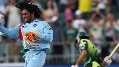 India beat Pakistan in 2007 T20 World Cup final India beat Pakistan in 2007 T20 World Cup final